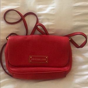 Marc jacobs red cross body bag